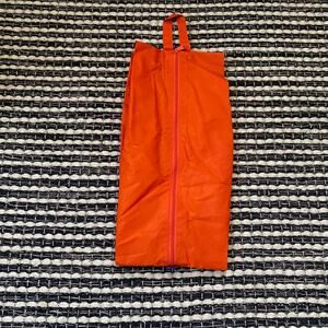 🌿BAGGU Orange Travel Organization Zipper Pouch Bag